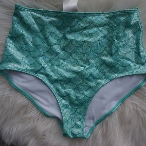 H&M High Waisted Mermaid Swim Bottoms